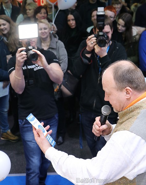 Tūroperators «Tez Tour» tūrisma izstādē piesaka jaunu galamērķi ar loteriju 216389