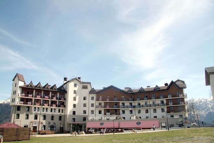Travelnews.lv iepazīst «Rosa Khutor» pilsētiņu - kūrortu Sočos 221073