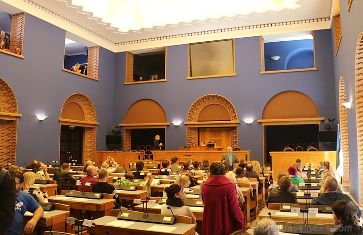 Travelnews.lv kopā ar igauņiem 21.04.2018. apmeklē ikdienā nepieejamo Rīgikogu ēku. Atbalsta: Hotel Schlössle 221135