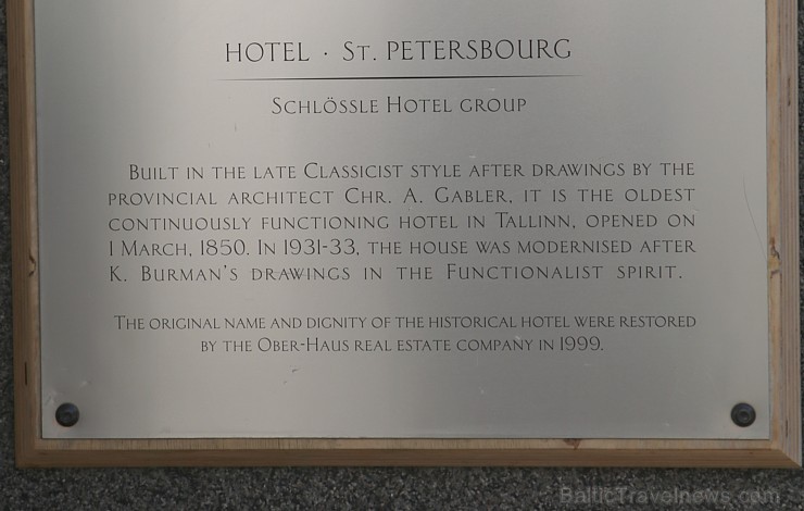 Travelnews.lv iepazīst Tallinas 5 zvaigžņu viesnīcas «Hotel St. Petersbourg» viesmīlību. Atbalsta: Hotel Schlössle Travelnews.lv iepazīst Tallinas 5 zvaigžņu viesnīcas «Hotel St. Petersbourg» viesmīlību. Atbalsta: Hotel Schlössle 221398