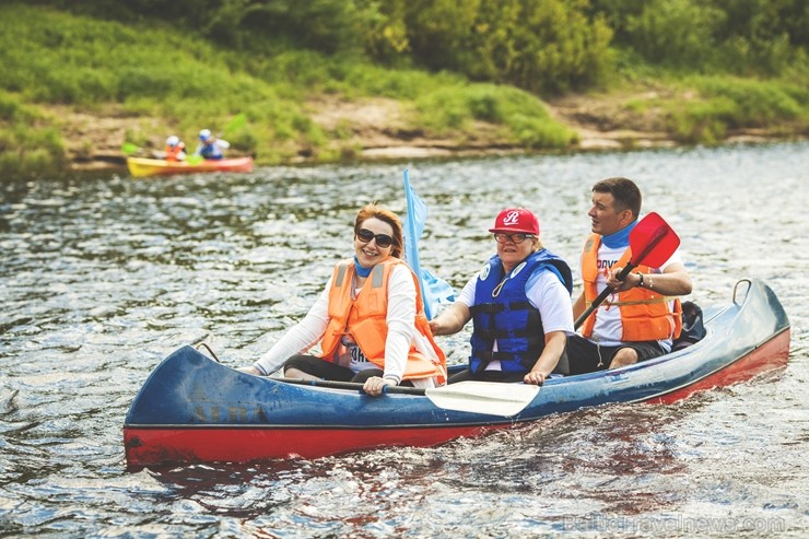 Ceturtais Vislatvijas ūdenstūristu saiets «Lielais plosts 2018» 20.05.2018. izbrauc Daugavu Krāslava - Slutišķi 224178