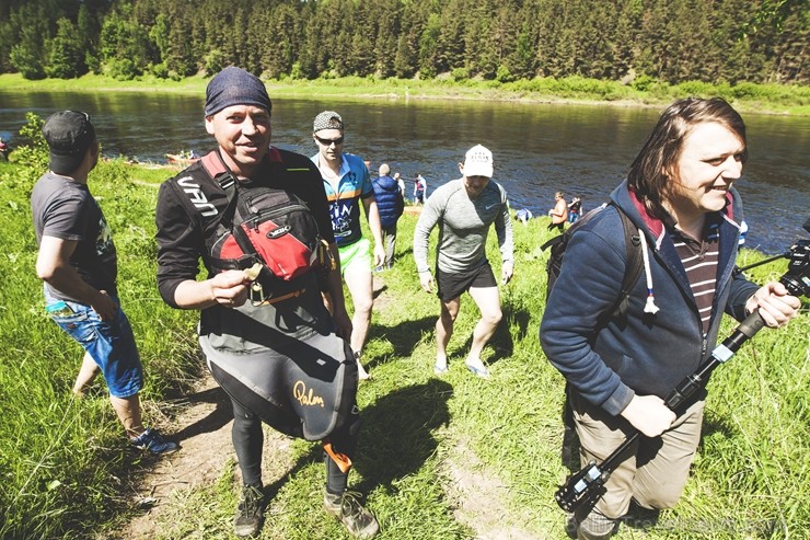 Ceturtais Vislatvijas ūdenstūristu saiets «Lielais plosts 2018» 20.05.2018. izbrauc Daugavu Krāslava - Slutišķi 224192