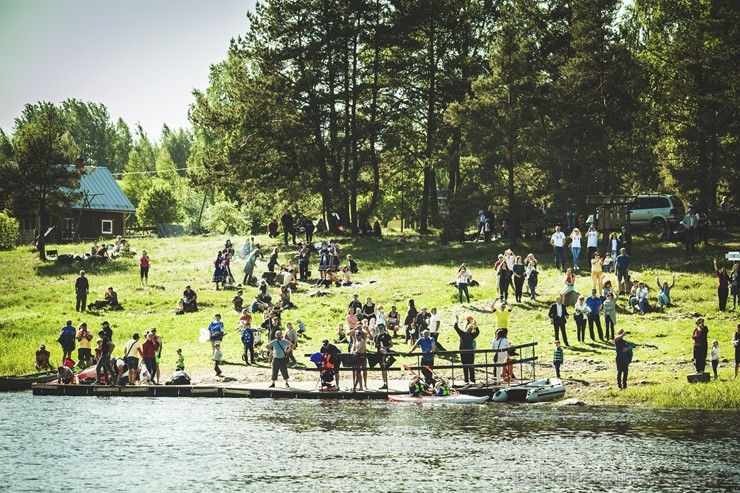 Ceturtais Vislatvijas ūdenstūristu saiets «Lielais plosts 2018» 20.05.2018. izbrauc Daugavu Krāslava - Slutišķi 224211