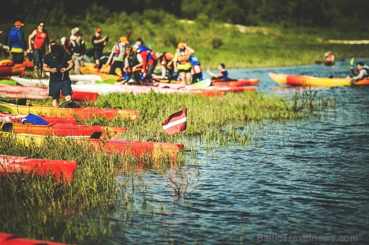 Ceturtais Vislatvijas ūdenstūristu saiets «Lielais plosts 2018» 20.05.2018. izbrauc Daugavu Krāslava - Slutišķi 224213