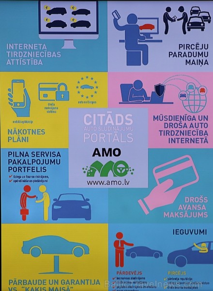 Restorāna gaisotnē tiek prezentēts citāds auto sludinājumu portāls «Amo» 225002