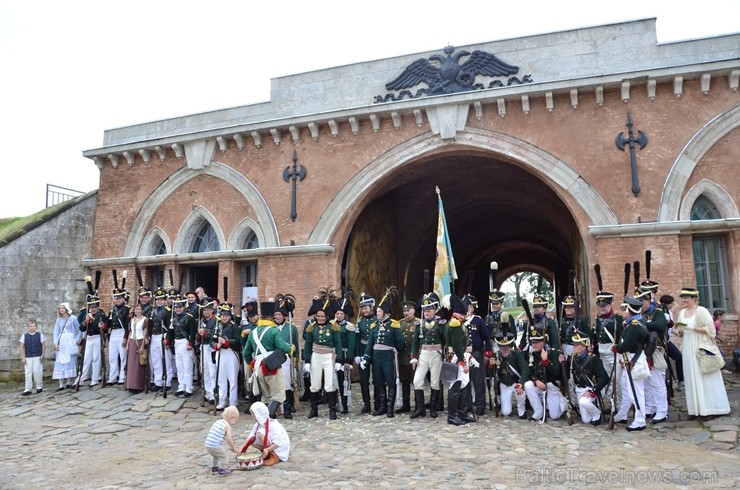 Daugavpils cietoksnī aizvada Dinaburg 1812 festivālu 228180
