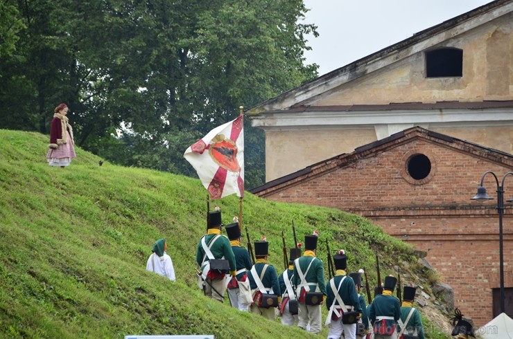 Daugavpils cietoksnī aizvada Dinaburg 1812 festivālu 228182