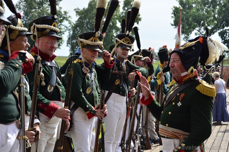Daugavpils cietoksnī aizvada Dinaburg 1812 festivālu 228189