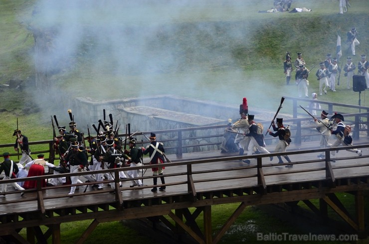 Daugavpils cietoksnī aizvada Dinaburg 1812 festivālu 228196
