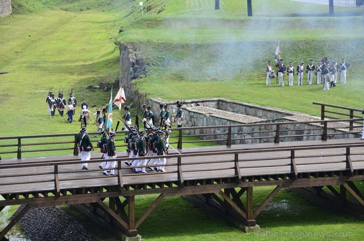 Daugavpils cietoksnī aizvada Dinaburg 1812 festivālu 228207