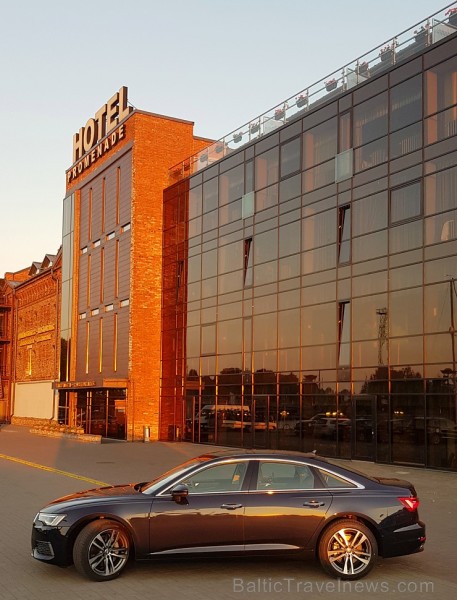 Travelnews.lv ar jauno Audi A6 iepazīst 5 zvaigžņu viesnīcas «Promenade Hotel Liepaja» viesmīlību 229046