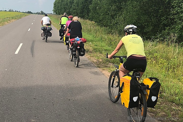 Ar velosipēdiem apceļo pierobežu Baltkrievijā – Daugavas labo krastu 233794