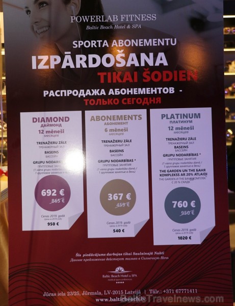 Jūrmalas 5 zvaigžņu viesnīca «Baltic Beach Hotel» sit pārdošanas rekordus «Saulainā nakts 2018» akcijā Jūrmalas 5 zvaigžņu viesnīca «Baltic Beach Hotel» sit pārdošanas rekordus «Saulainā nakts 2018» akcijā 234851