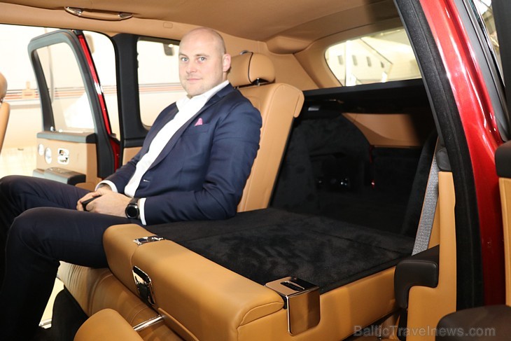 Rīgā 19.10.2018 tiek prezentēts pirmais «Rolls-Royce» zīmola apvidus vāģis «Rolls-Royce Cullinan» 235513