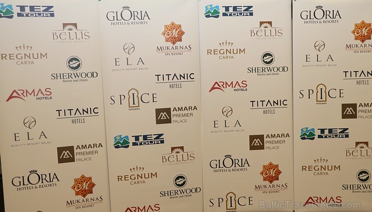 Tūroperators «Tez Tour Latvija» rīko 5.11.2018 «Radisson Blu Latvija Conference & Spa Hotel» ceļojumu aģentiem «Workshop Turkey 2019» 237359