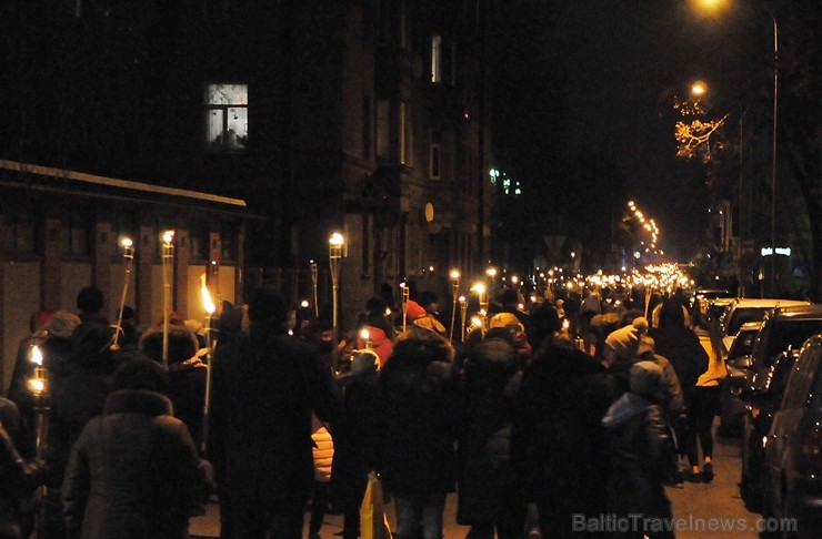 Fantastiski iemūžināti mirkļi no Lāčplēša dienas pasākumiem Daugavpilī 238093