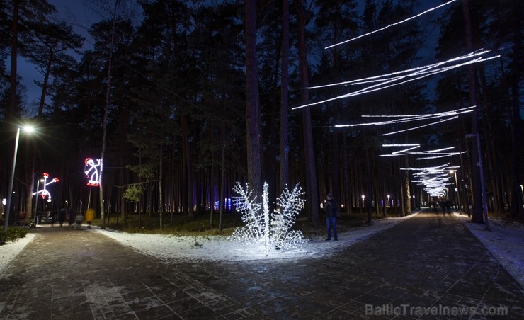 Jūrmalā - Dzintaru mežaparkā - atklāts Gaismas parks, kurā dažādos gaismas dekoros, skulptūrās jau otro gadu iemirdzas tūkstošiem LED gaismiņu. Jūrmalā - Dzintaru mežaparkā - atklāts Gaismas parks, kurā dažādos gaismas dekoros, skulptūrās jau otro gadu iemirdzas tūkstošiem LED gaismiņu. 239719