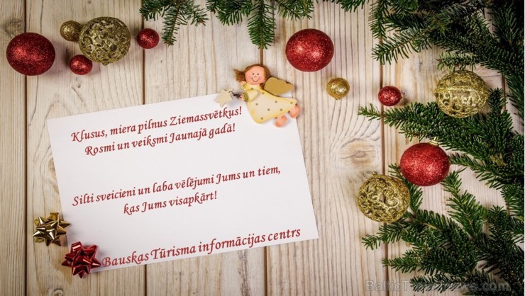 Bauskas TIC, Paldies par Ziemassvētku un Jaungada apsveikumiem! 241688