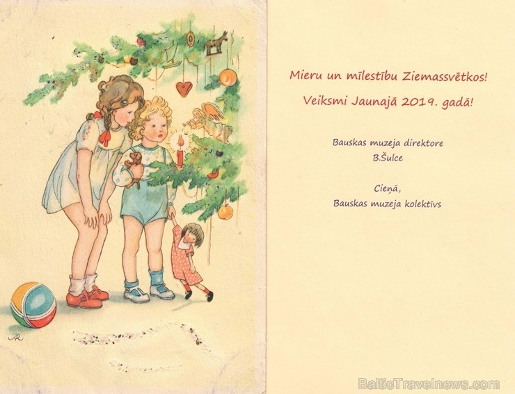 Paldies bauskas muzejam par Ziemassvētku un Jaungada apsveikumu! 241926