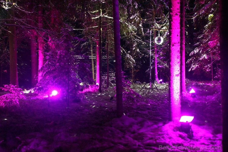 Mazsalacā, Skaņākalna dabas parkā, Ziemassvētku pasakumā Mazsalacā, Skaņākalna dabas parkā, Ziemassvētku pasakumā