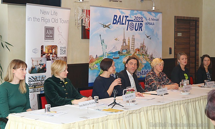 Tūrisma nozare pulcējas uz «Balttour 2019» preses konferenci Rīgas viesnīcā «Avalon hotel & Conferences» Tūrisma nozare pulcējas uz «Balttour 2019» preses konferenci Rīgas viesnīcā «Avalon hotel & Conferences» 244375