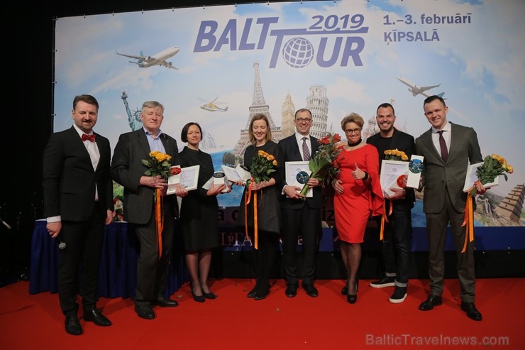 Balvas «GADA CILVĒKS TŪRISMĀ 2018» laureāti. 244540