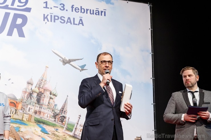 BALTTOUR.LV: Tūrismā izstādē «Balttour 2019» nosaka «GADA CILVĒKS TŪRISMĀ 2018» laureātus. Vairāk foto: Tn.lv/foto/ BALTTOUR.LV: Tūrismā izstādē «Balttour 2019» nosaka «GADA CILVĒKS TŪRISMĀ 2018» laureātus. Vairāk foto: Tn.lv/foto/ 244684
