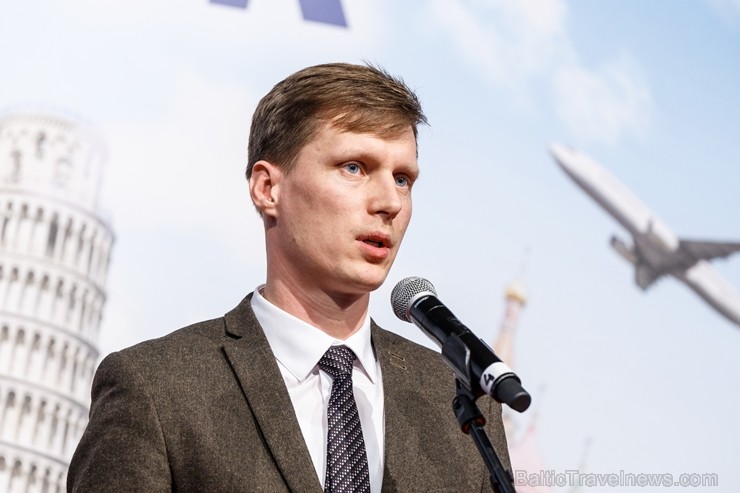 BALTTOUR.LV: Ekonomikas ministrs Ralfs Nemiro piedalās tūrismā izstādē «Balttour 2019». Vairāk foto: Tn.lv/foto/ BALTTOUR.LV: Ekonomikas ministrs Ralfs Nemiro piedalās tūrismā izstādē «Balttour 2019». Vairāk foto: Tn.lv/foto/ 244705