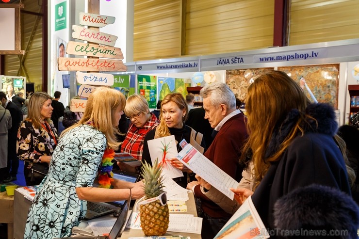 BALTTOUR.LV: Trīs dienas Ķīpsalas tūrismā izstādē «Balttour 2019» pulcējas ceļotāji. Vairāk foto: Tn.lv/foto/ 244769