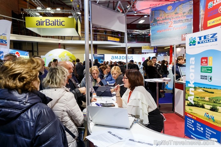 BALTTOUR.LV: Trīs dienas Ķīpsalas tūrismā izstādē «Balttour 2019» pulcējas ceļotāji. Vairāk foto: Tn.lv/foto/ 244770