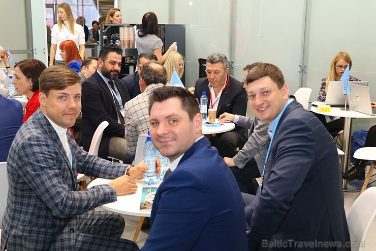 Tūrisma profesionāļi 3 dienas pulcējas izstādē «Balttour 2019». Vairāk foto: Tn.lv/foto/ 244818