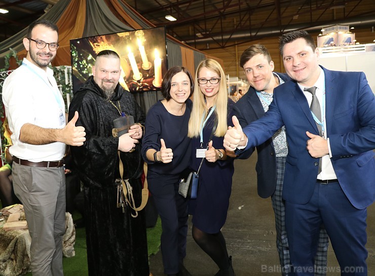 Tūrisma profesionāļi 3 dienas pulcējas izstādē «Balttour 2019». Vairāk foto: Tn.lv/foto/ 244837