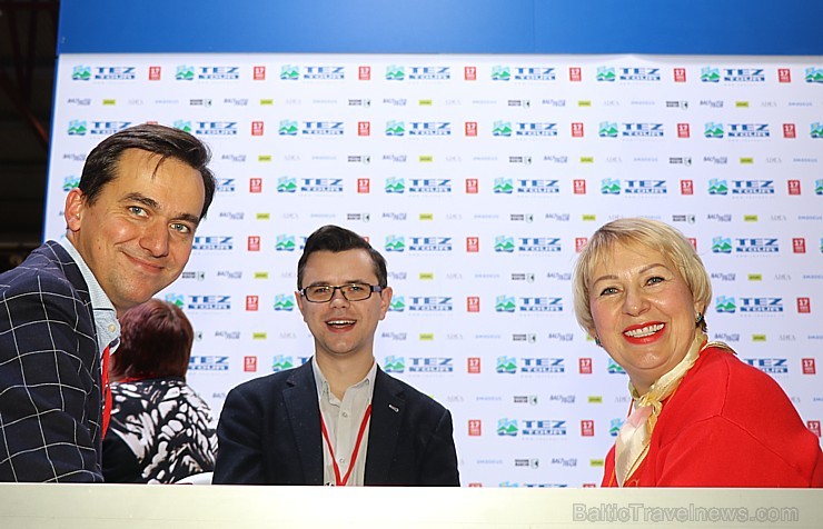 Tūrisma profesionāļi 3 dienas pulcējas izstādē «Balttour 2019». Vairāk foto: Tn.lv/foto/ 244843