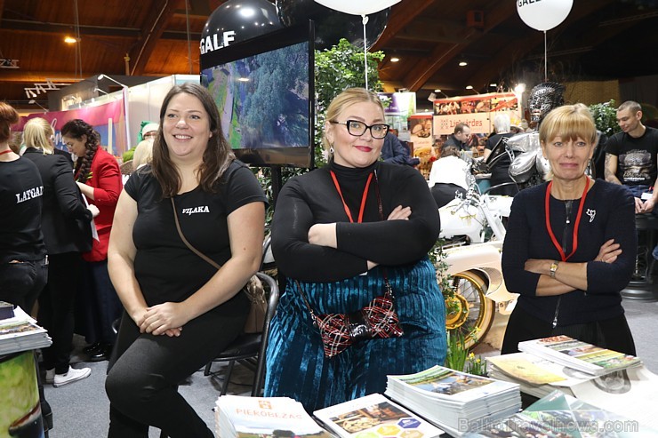 Tūrisma profesionāļi 3 dienas pulcējas izstādē «Balttour 2019». Vairāk foto: Tn.lv/foto/ 244846