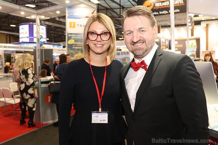 Tūrisma profesionāļi 3 dienas pulcējas izstādē «Balttour 2019». Vairāk foto: Tn.lv/foto/ 244882