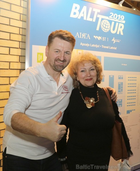 Tūrisma profesionāļi 3 dienas pulcējas izstādē «Balttour 2019». Vairāk foto: Tn.lv/foto/ 244897