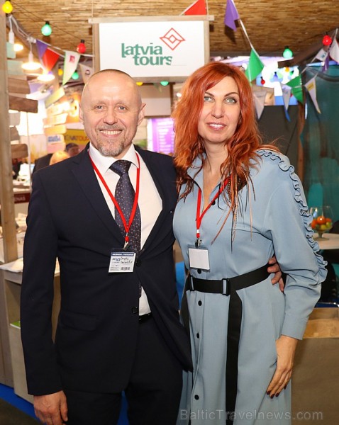 Tūrisma profesionāļi trīs dienas pulcējas izstādē «Balttour 2019».  Vairāk foto: Tn.lv/foto/ 244927