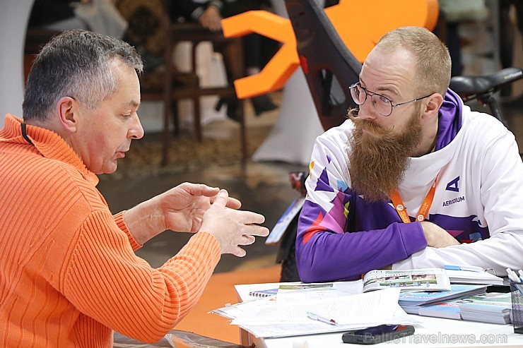 Tūrisma profesionāļi trīs dienas pulcējas izstādē «Balttour 2019».  Vairāk foto: Tn.lv/foto/ 244938