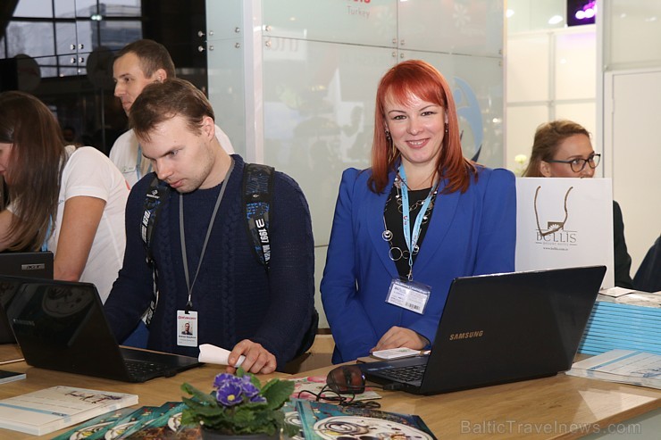 Tūrisma profesionāļi trīs dienas pulcējas izstādē «Balttour 2019».  Vairāk foto: Tn.lv/foto/ 244980