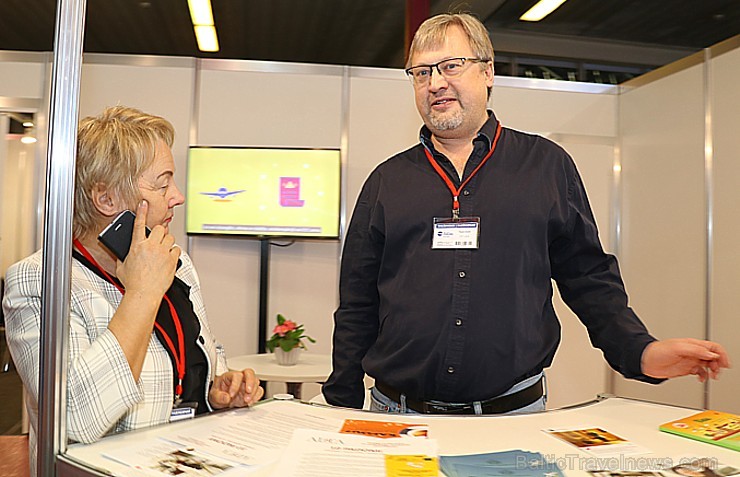 Tūrisma profesionāļi trīs dienas pulcējas izstādē «Balttour 2019».  Vairāk foto: Tn.lv/foto/ 245004