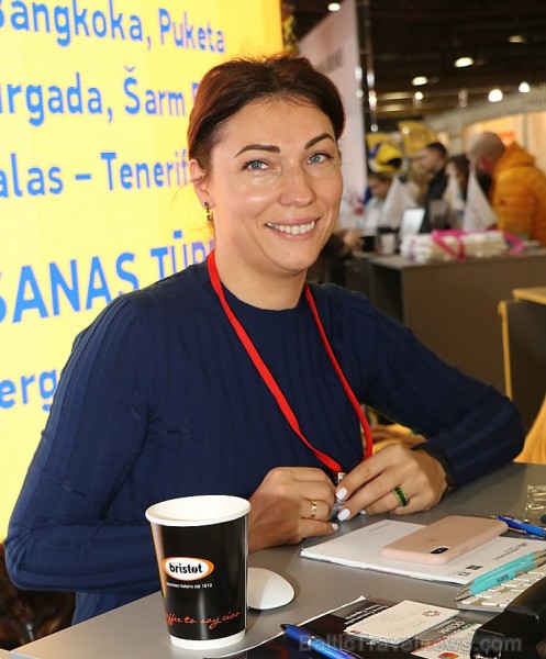 Tūrisma profesionāļi trīs dienas pulcējas ikgadējā izstādē «Balttour 2019». Vairāk foto: Tn.lv/foto/ 245036