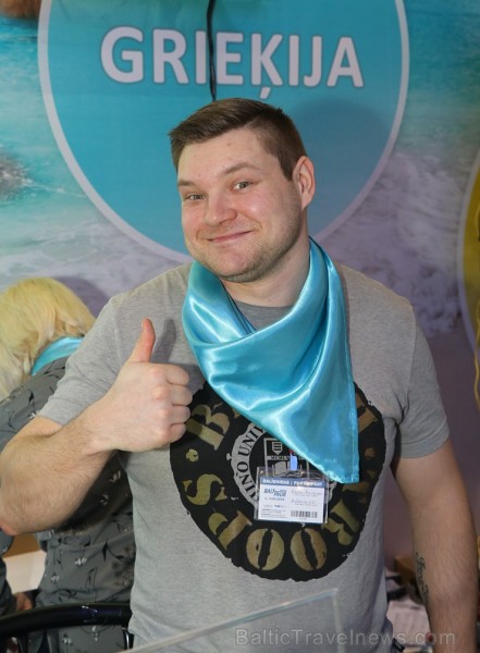 Tūrisma profesionāļi trīs dienas pulcējas ikgadējā izstādē «Balttour 2019». Vairāk foto: Tn.lv/foto/ 245074