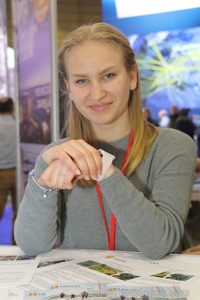 Tūrisma profesionāļi trīs dienas pulcējas ikgadējā izstādē «Balttour 2019». Vairāk foto: Tn.lv/foto/ 245078