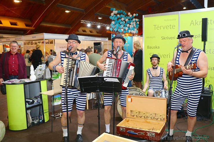Tūrisma izstādē «Balttour 2019» var iepazīt ceļojumu pasauli. Vairāk foto: Tn.lv/foto/ 245309
