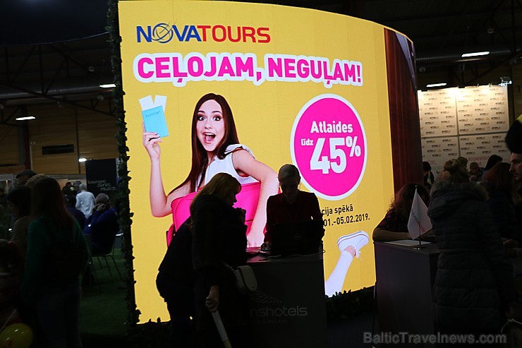 Tūrisma izstādē «Balttour 2019» var iepazīt ceļojumu pasauli. Vairāk foto: Tn.lv/foto/ 245333