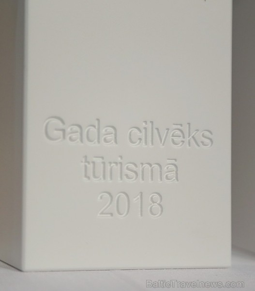 Sveicam «GADA CILVĒKS TŪRISMĀ 2018» laureātus tūrisma izstādē «Balttour 2019». Foto: Rojs Maizītis Sveicam «GADA CILVĒKS TŪRISMĀ 2018» laureātus tūrisma izstādē «Balttour 2019». Foto: Rojs Maizītis 246612