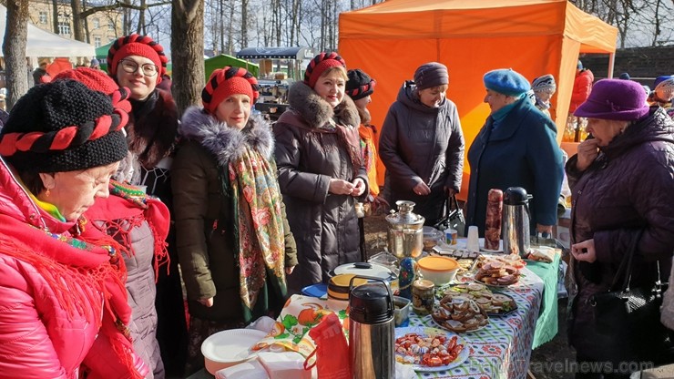 Rēzeknē svinēja tradicionālos slāvu tautību svētkus Rēzeknē svinēja tradicionālos slāvu tautību svētkus