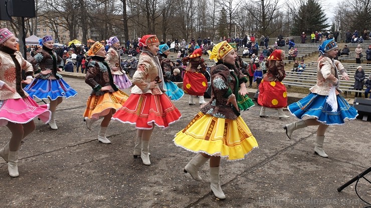 Rēzeknē svinēja tradicionālos slāvu tautību svētkus Rēzeknē svinēja tradicionālos slāvu tautību svētkus