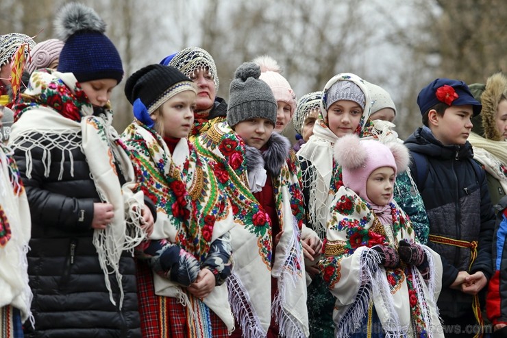 Rēzeknē svinēja tradicionālos slāvu tautību svētkus 