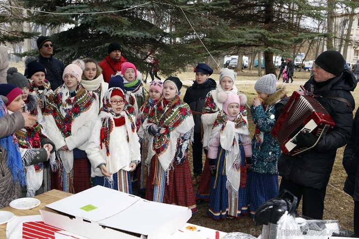 Rēzeknē svinēja tradicionālos slāvu tautību svētkus Rēzeknē svinēja tradicionālos slāvu tautību svētkus